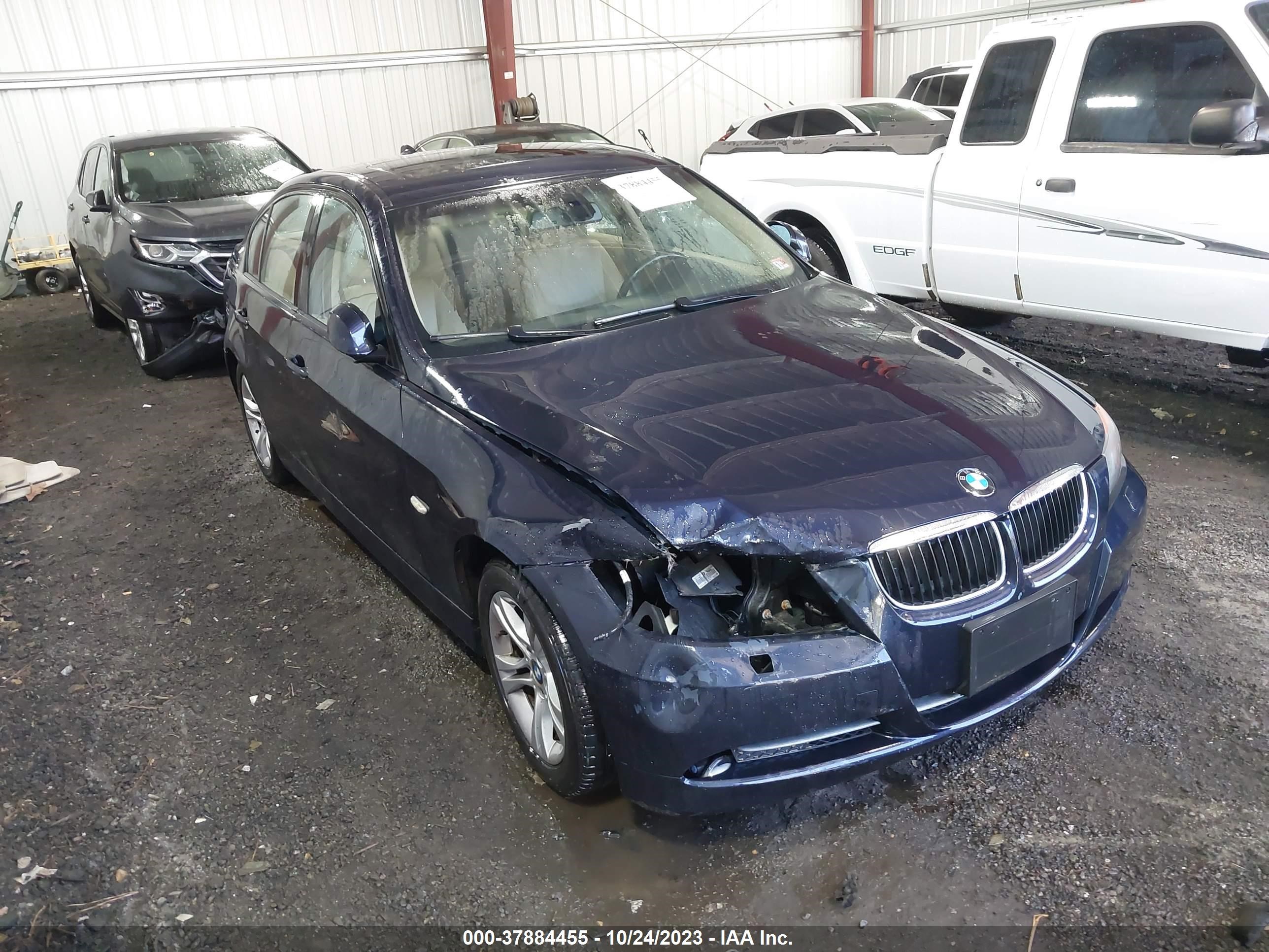 BMW 3ER 2008 wbavc93508k036695