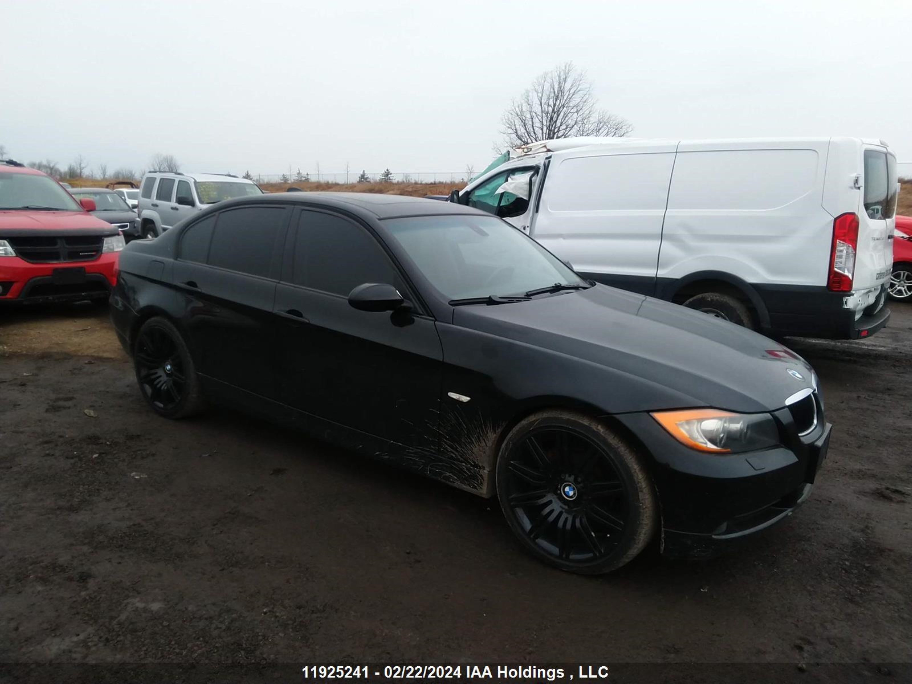 BMW 3ER 2007 wbavc93517k032315