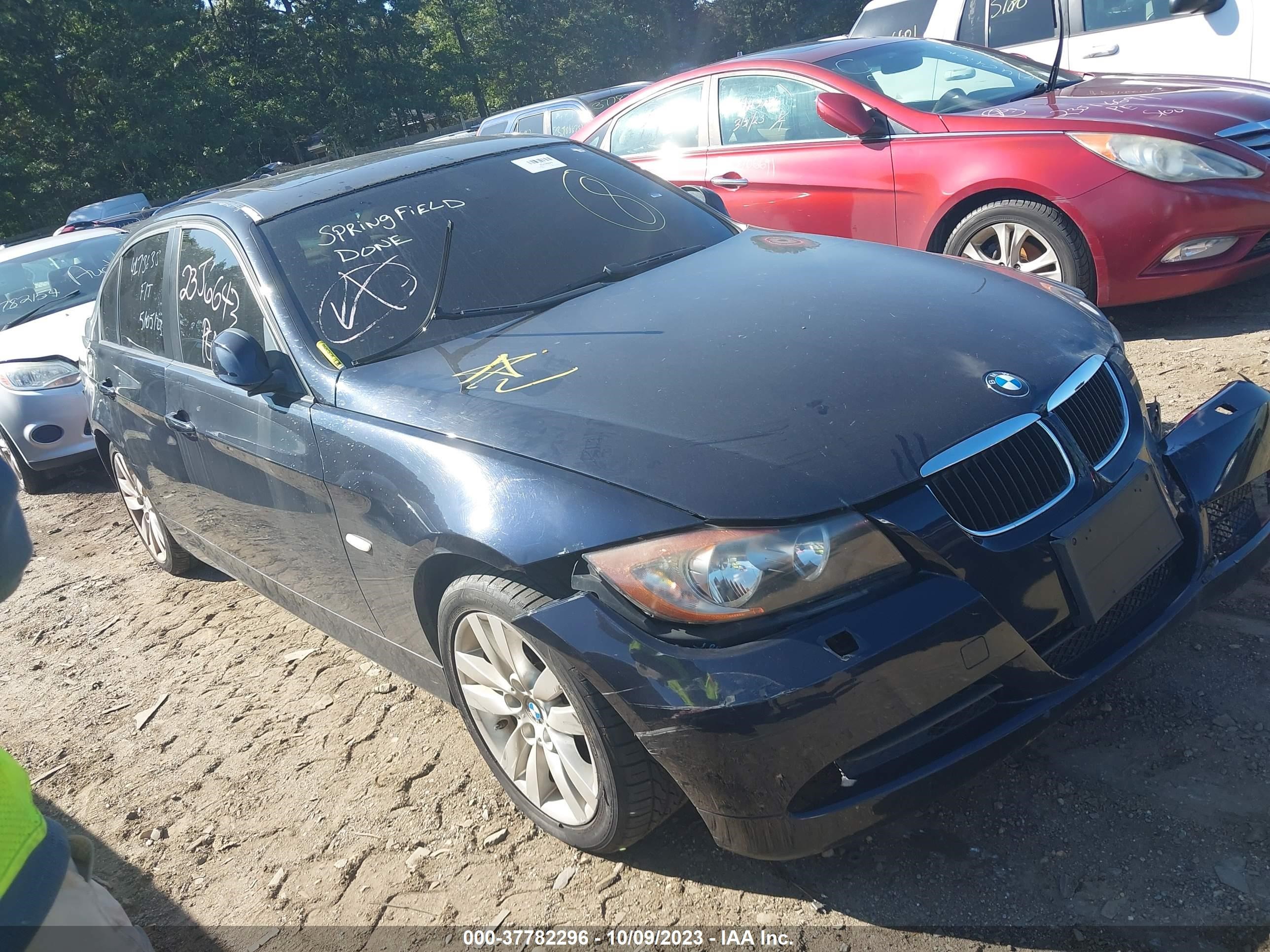 BMW 3ER 2007 wbavc93517kx57252