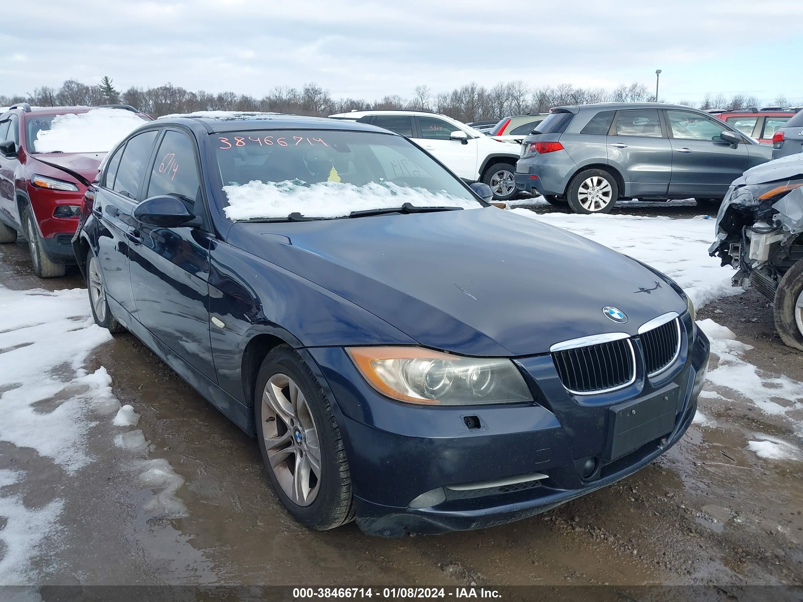 BMW 3ER 2008 wbavc93518k040108