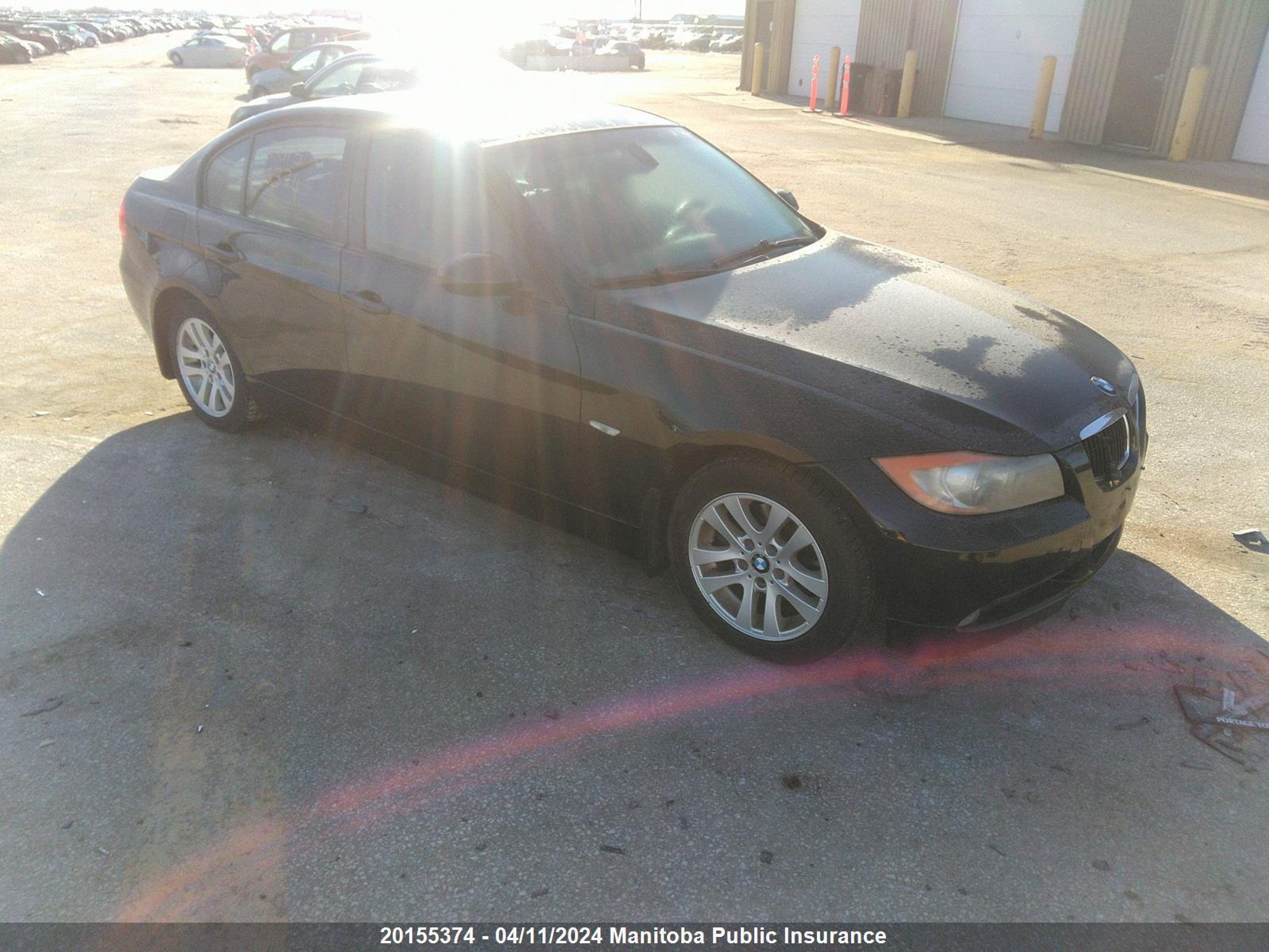 BMW 3ER 2007 wbavc93527k033456