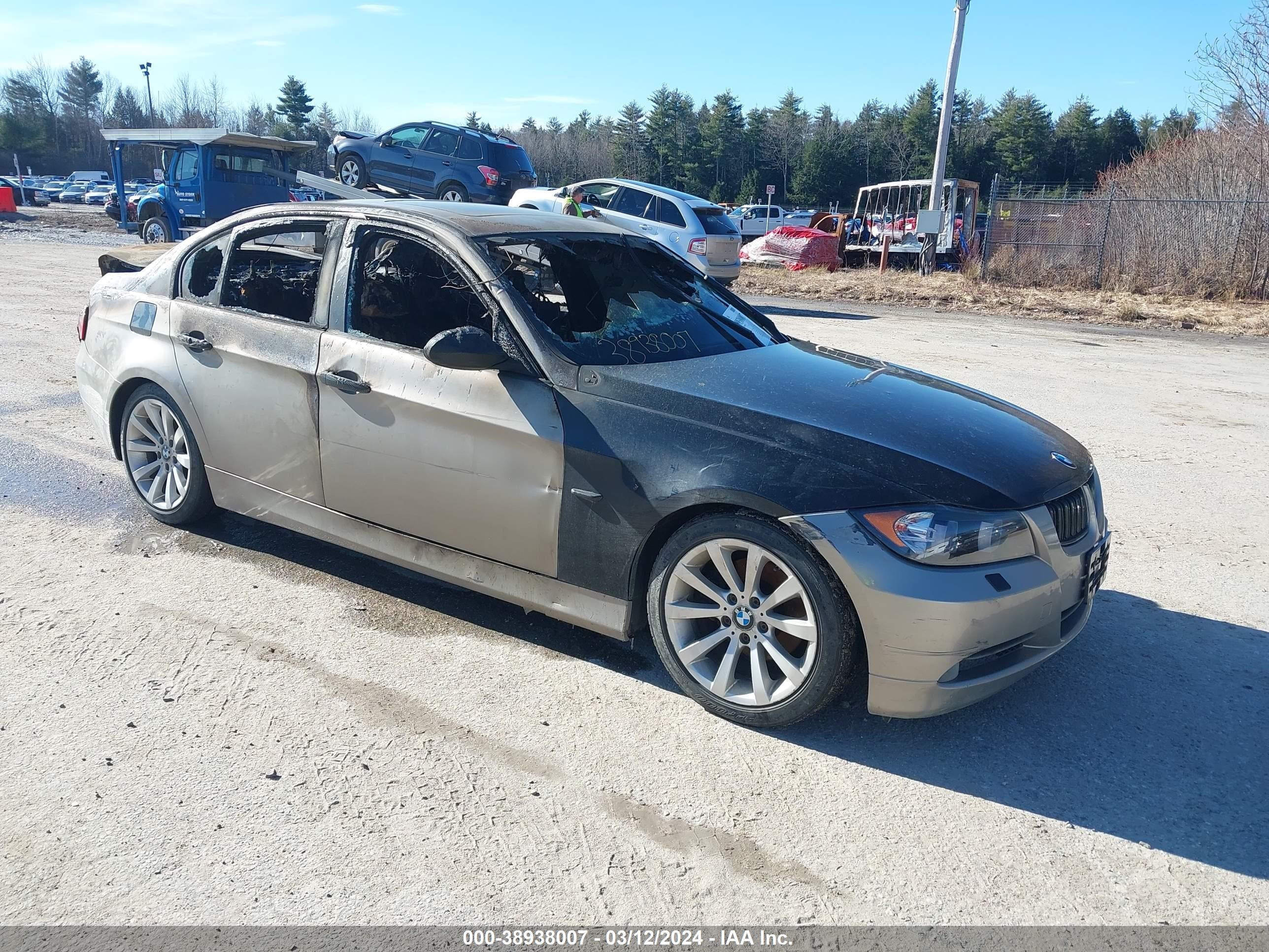 BMW 3ER 2007 wbavc93527k034199