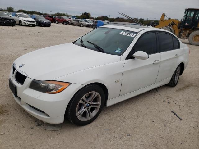 BMW 3 SERIES 2008 wbavc93528k035743