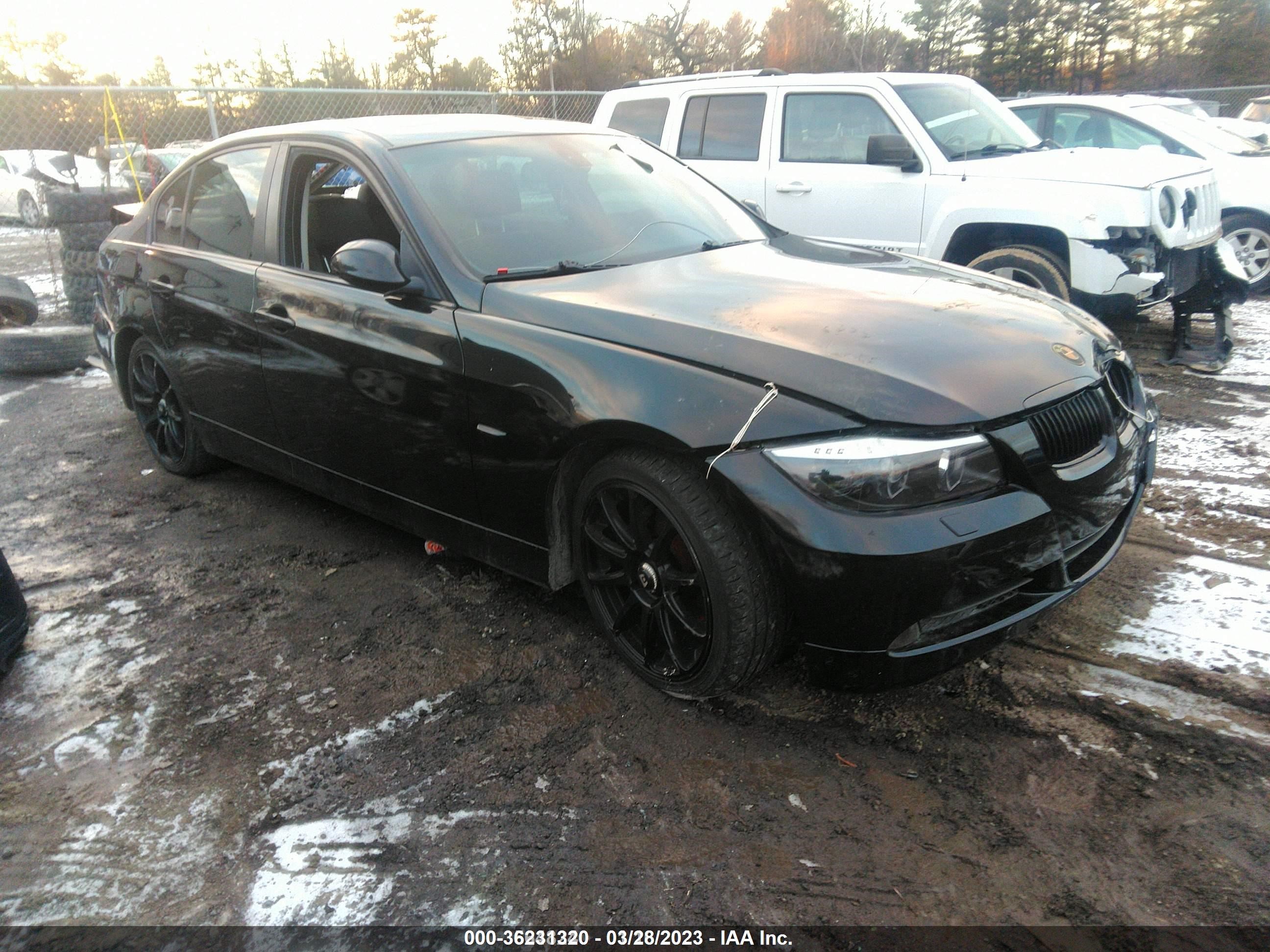 BMW 3ER 2007 wbavc93537k033319