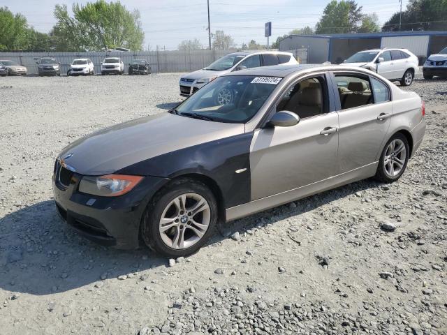 BMW 3 SERIES 2008 wbavc93538k038330