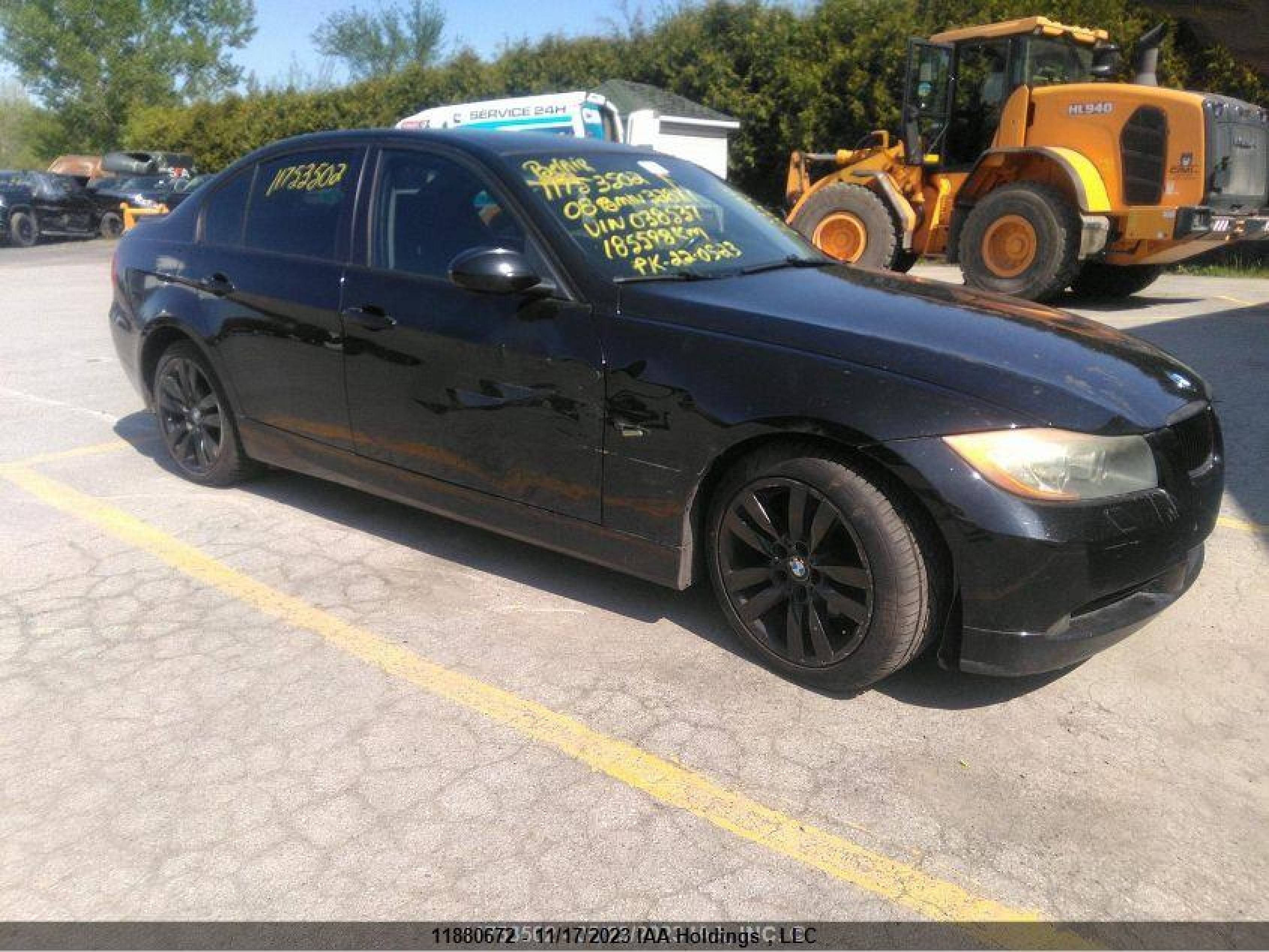 BMW 3ER 2008 wbavc93538k038537