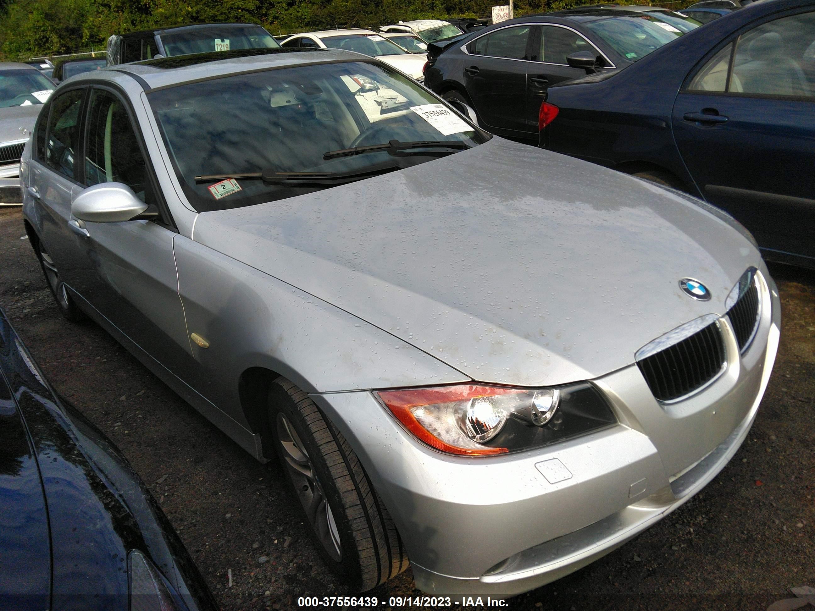 BMW 3ER 2008 wbavc93538kz72956