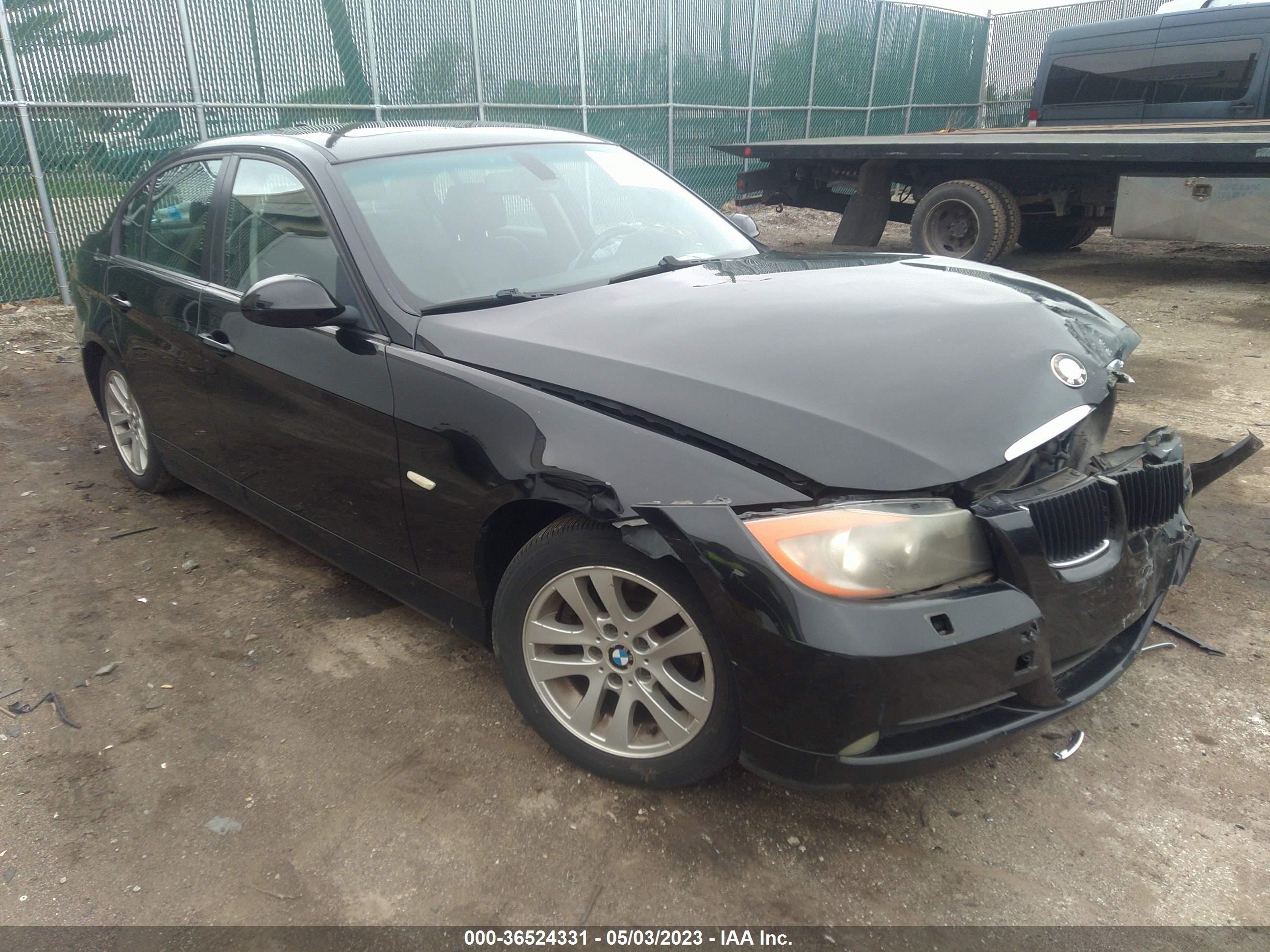 BMW 3ER 2007 wbavc93547kx58492