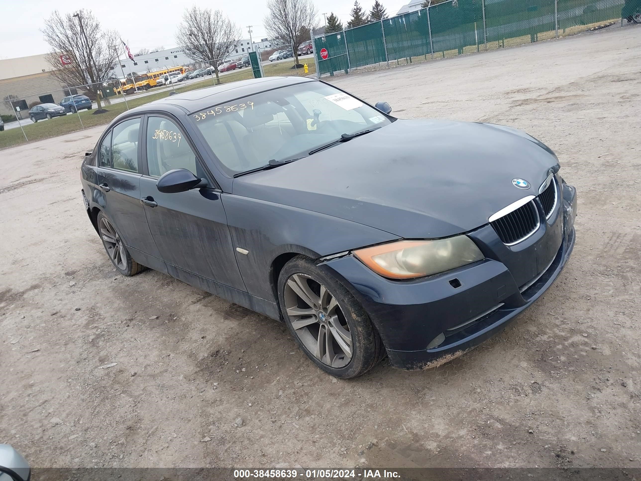 BMW 3ER 2008 wbavc93548k056772