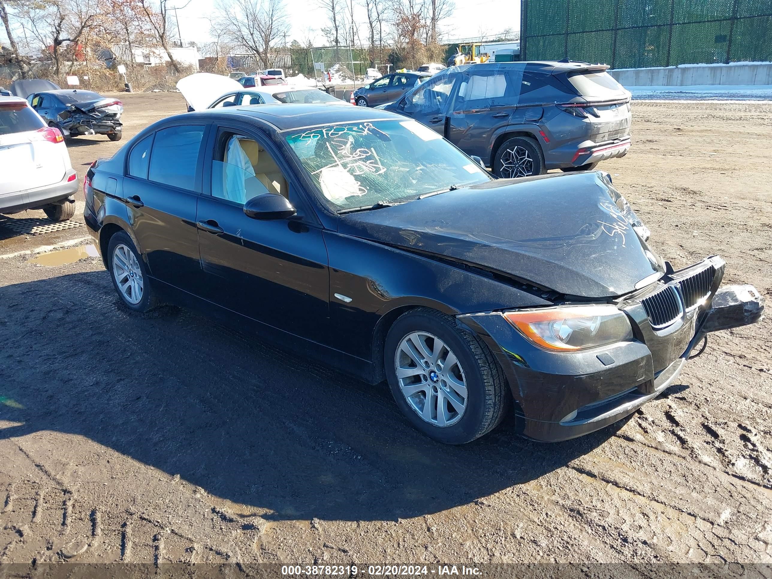 BMW 3ER 2007 wbavc93557kx56184