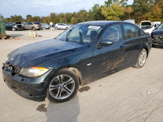 BMW 3 SERIES 2008 wbavc93558k042976