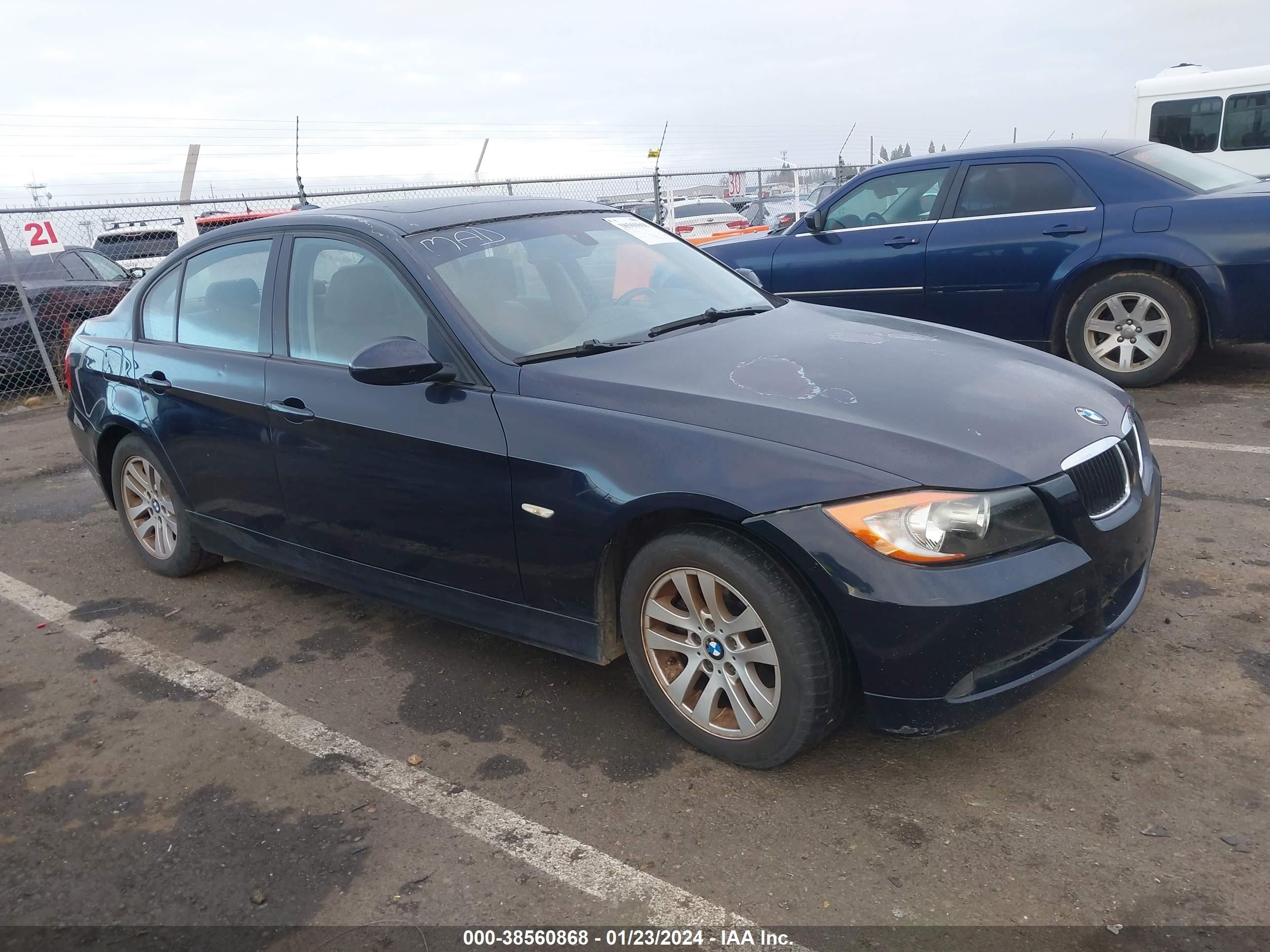 BMW 3ER 2007 wbavc93567k035324