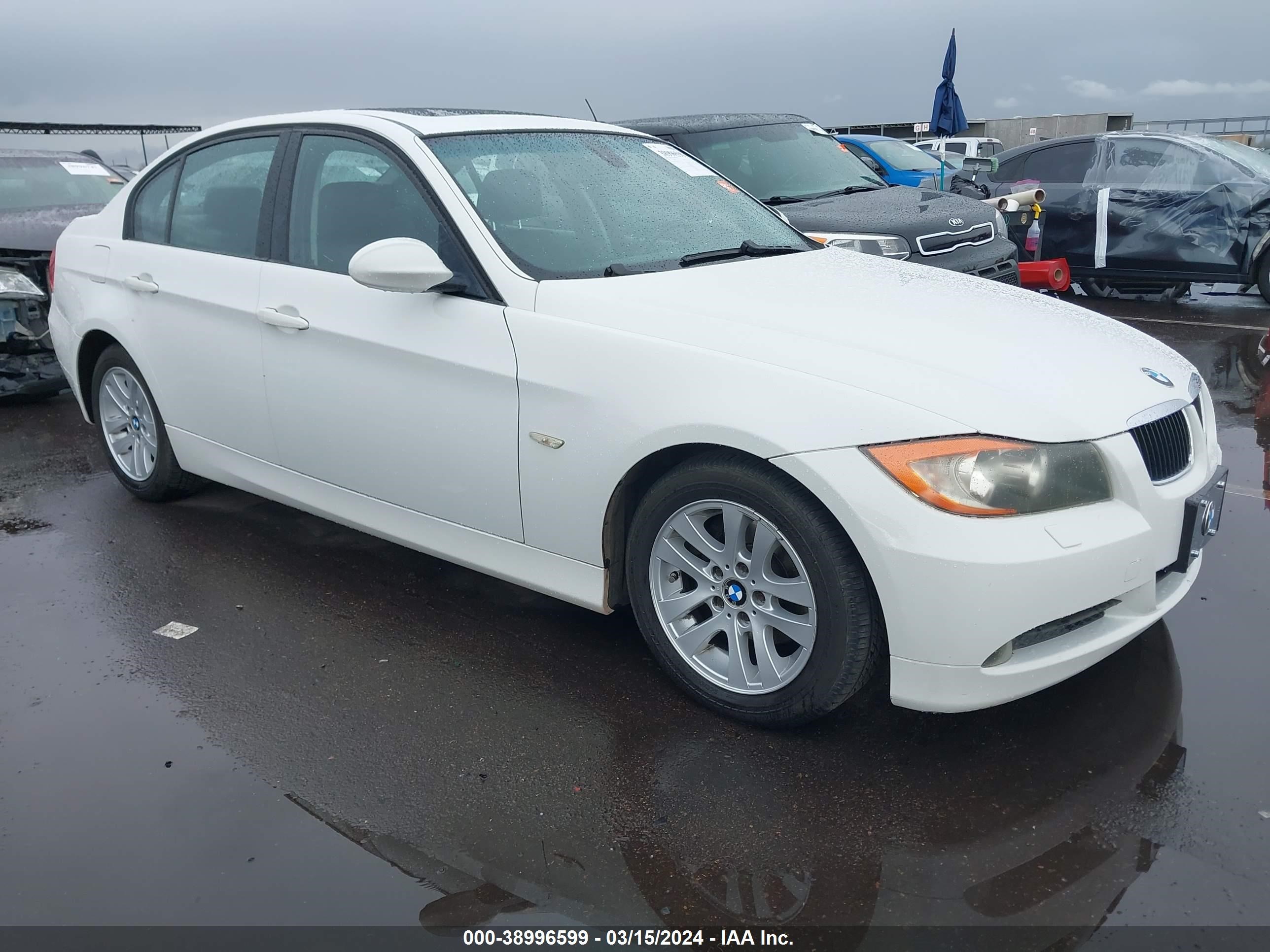 BMW 3ER 2007 wbavc93567kz72142