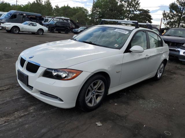 BMW 3 SERIES 2008 wbavc93568k039195