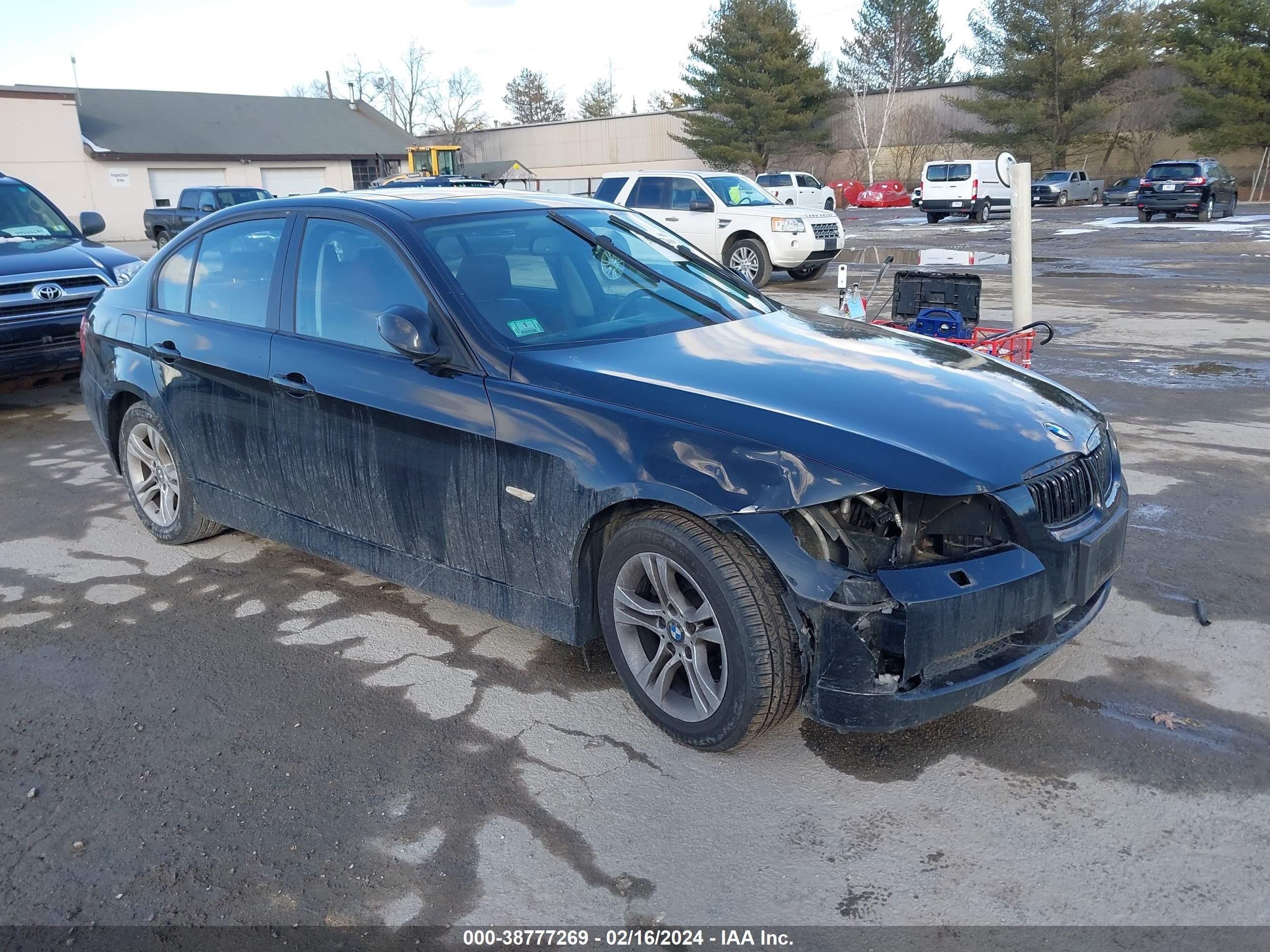 BMW 3ER 2008 wbavc93568kz72630