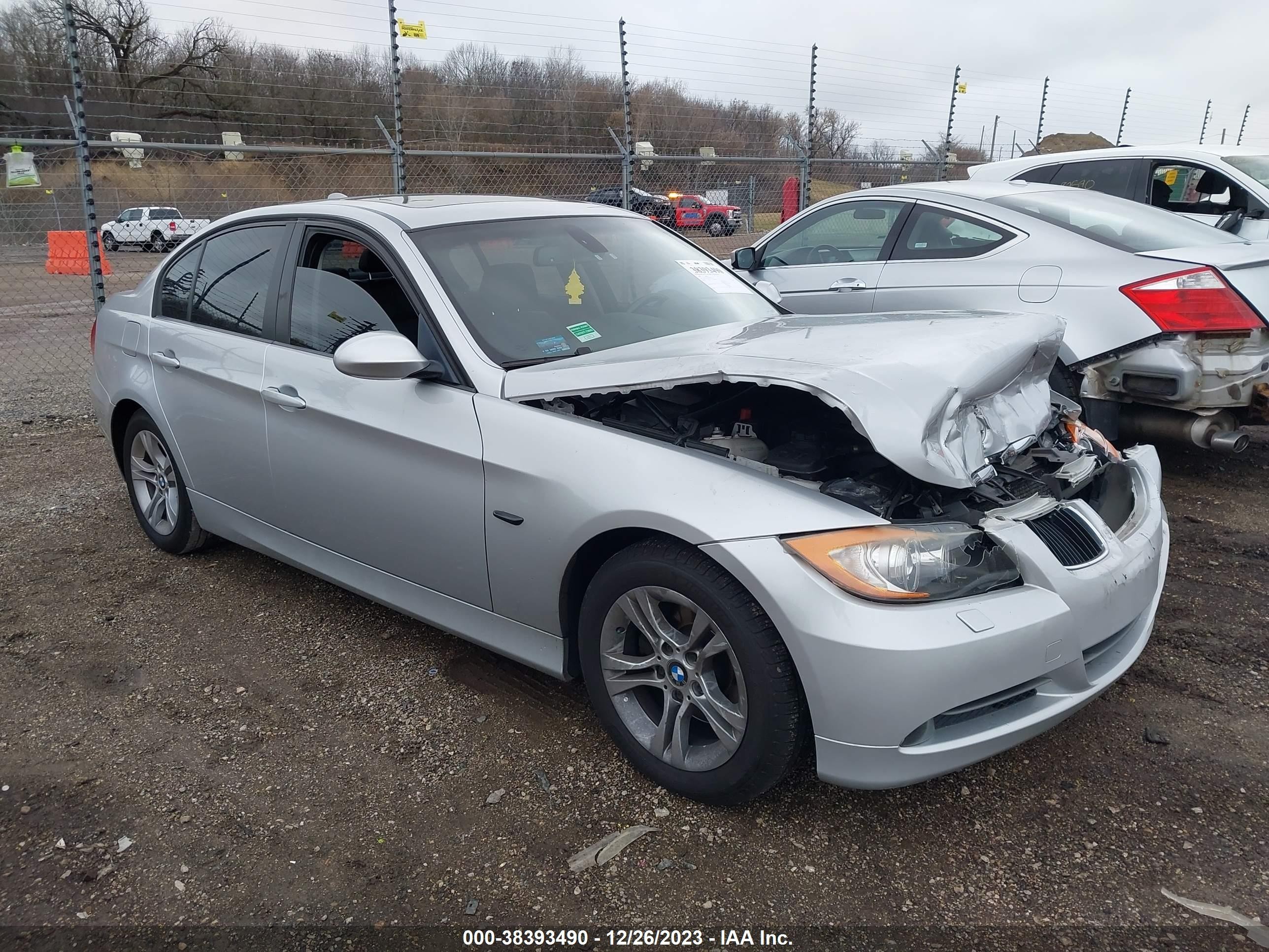 BMW 3ER 2008 wbavc93578k043627