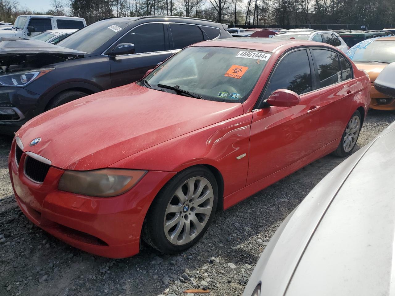 BMW 3ER 2006 wbavd13596kv06752