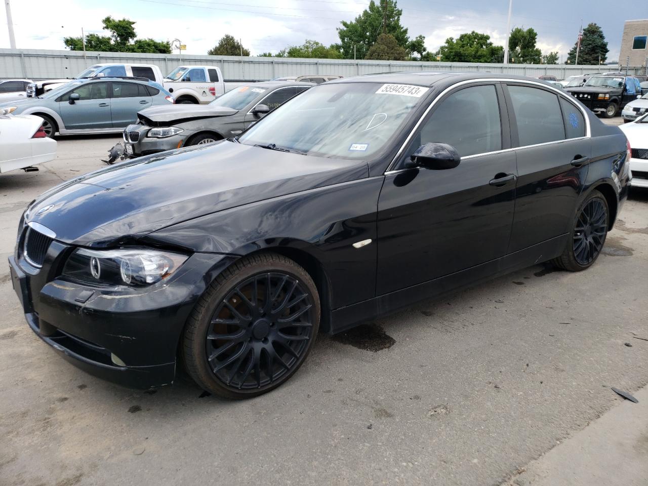 BMW 3ER 2006 wbavd33586kl51655