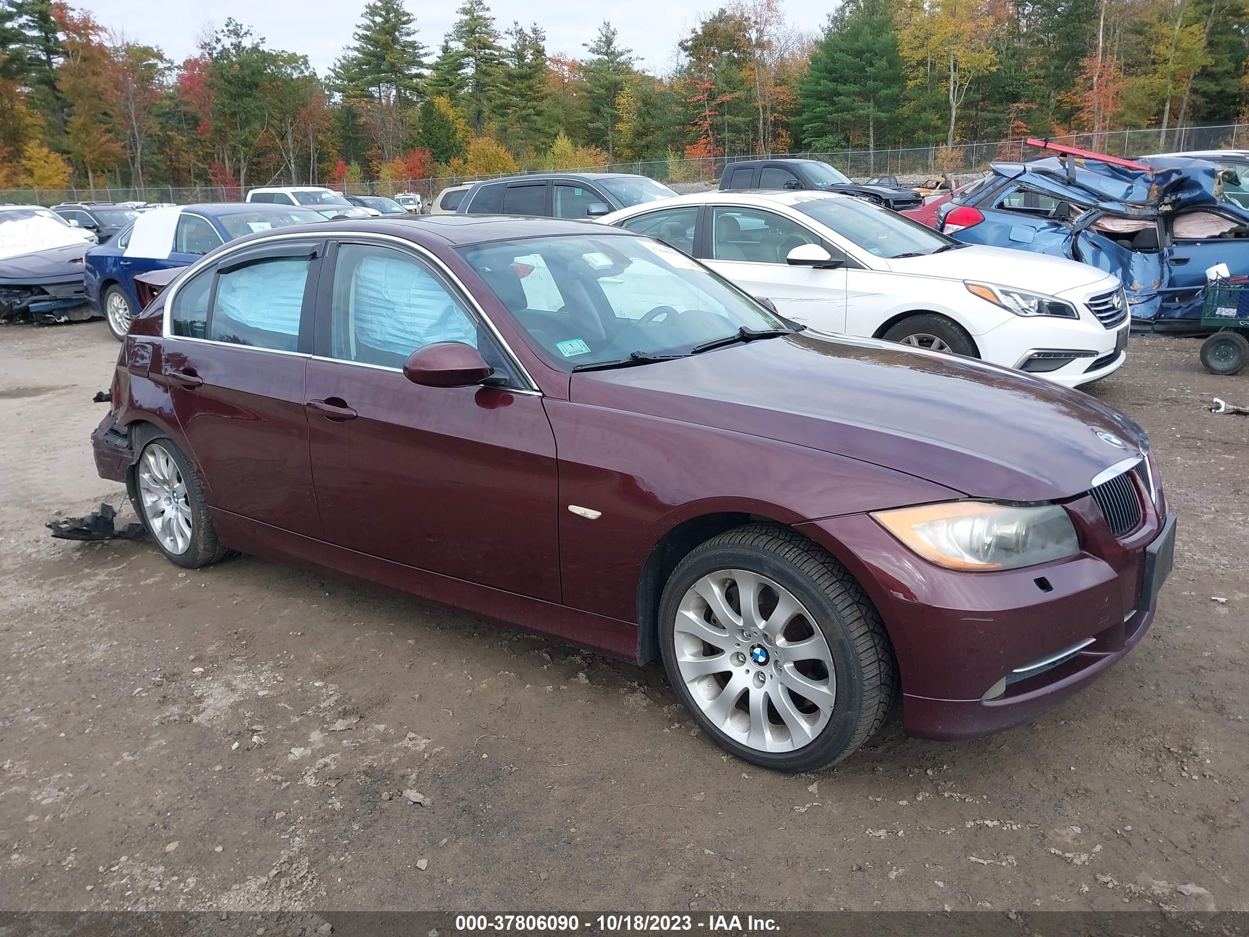 BMW 3ER 2008 wbavd53518a283462