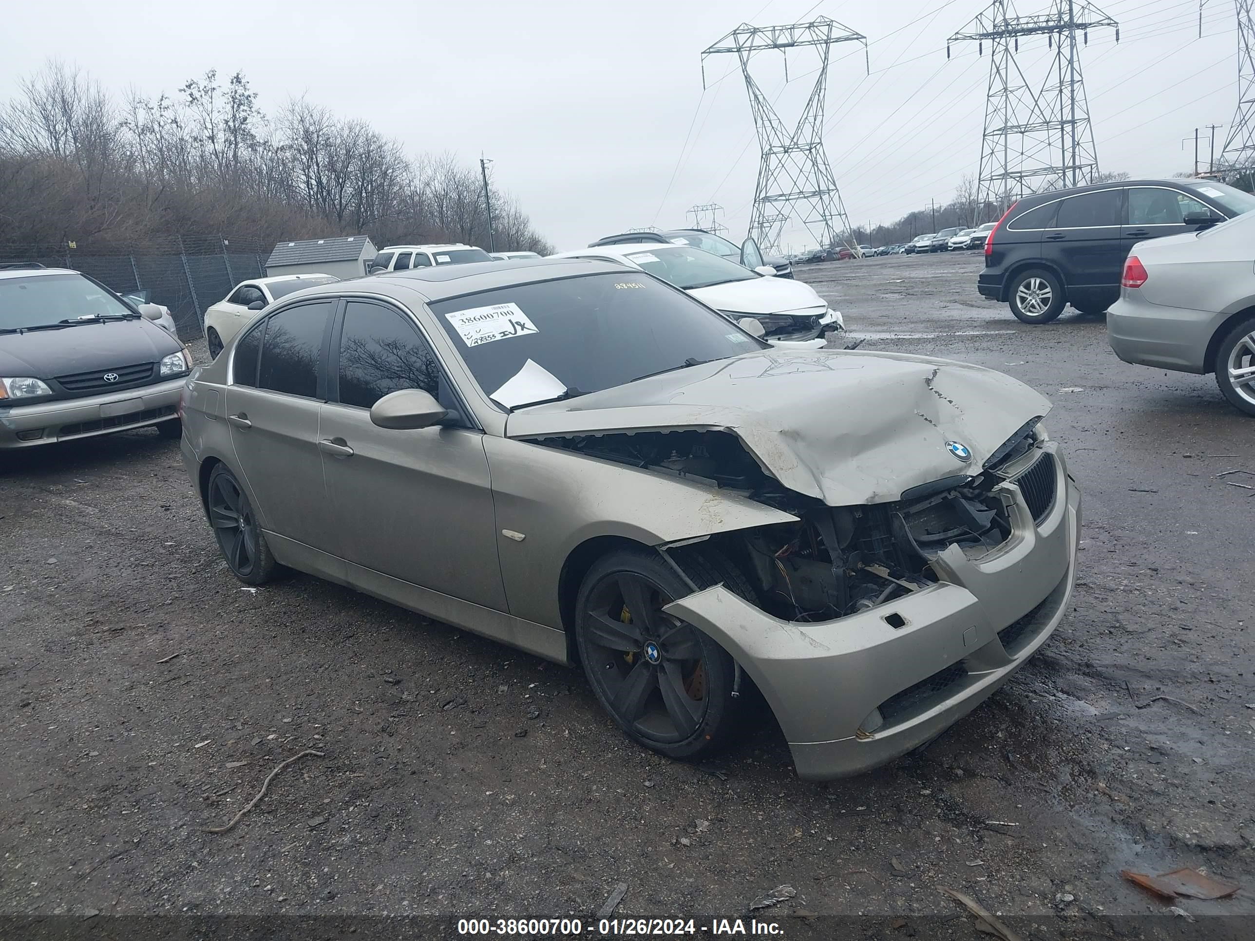 BMW 3ER 2008 wbavd53548a284511