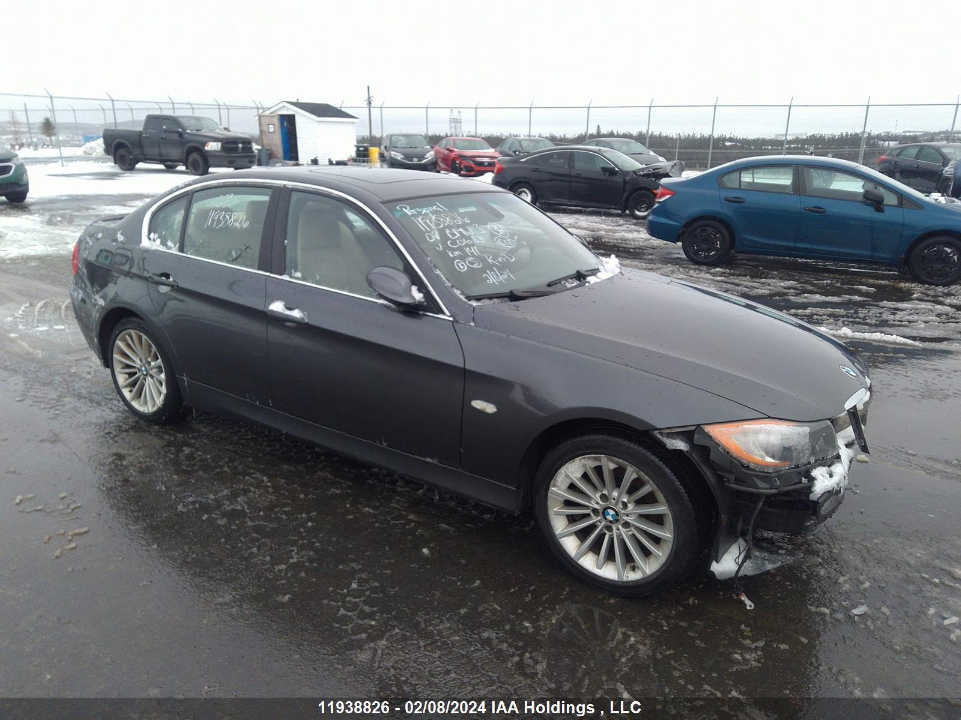 BMW 3ER 2007 wbavd535x7a006811