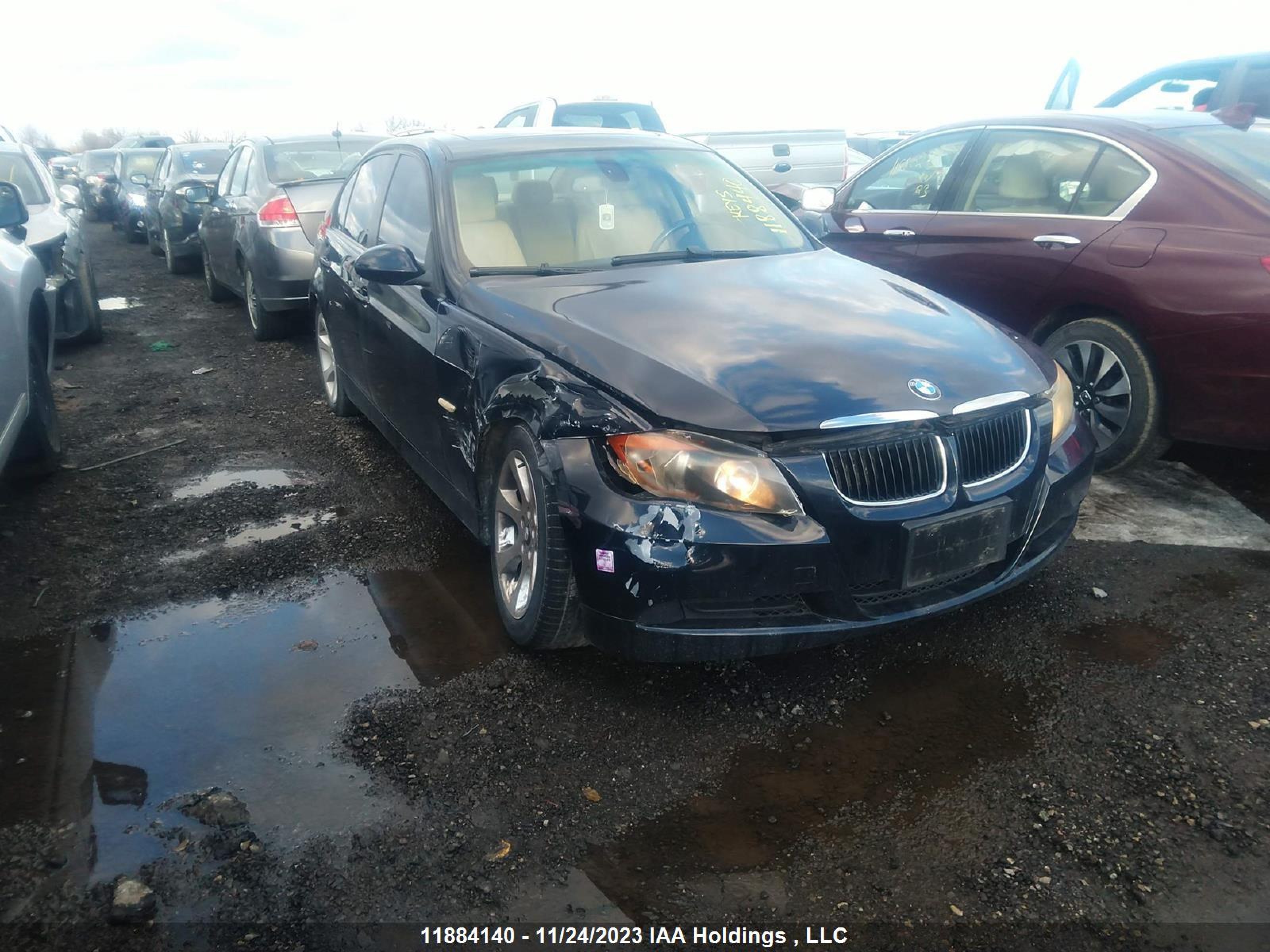 BMW 3ER 2007 wbavh13587kc97402