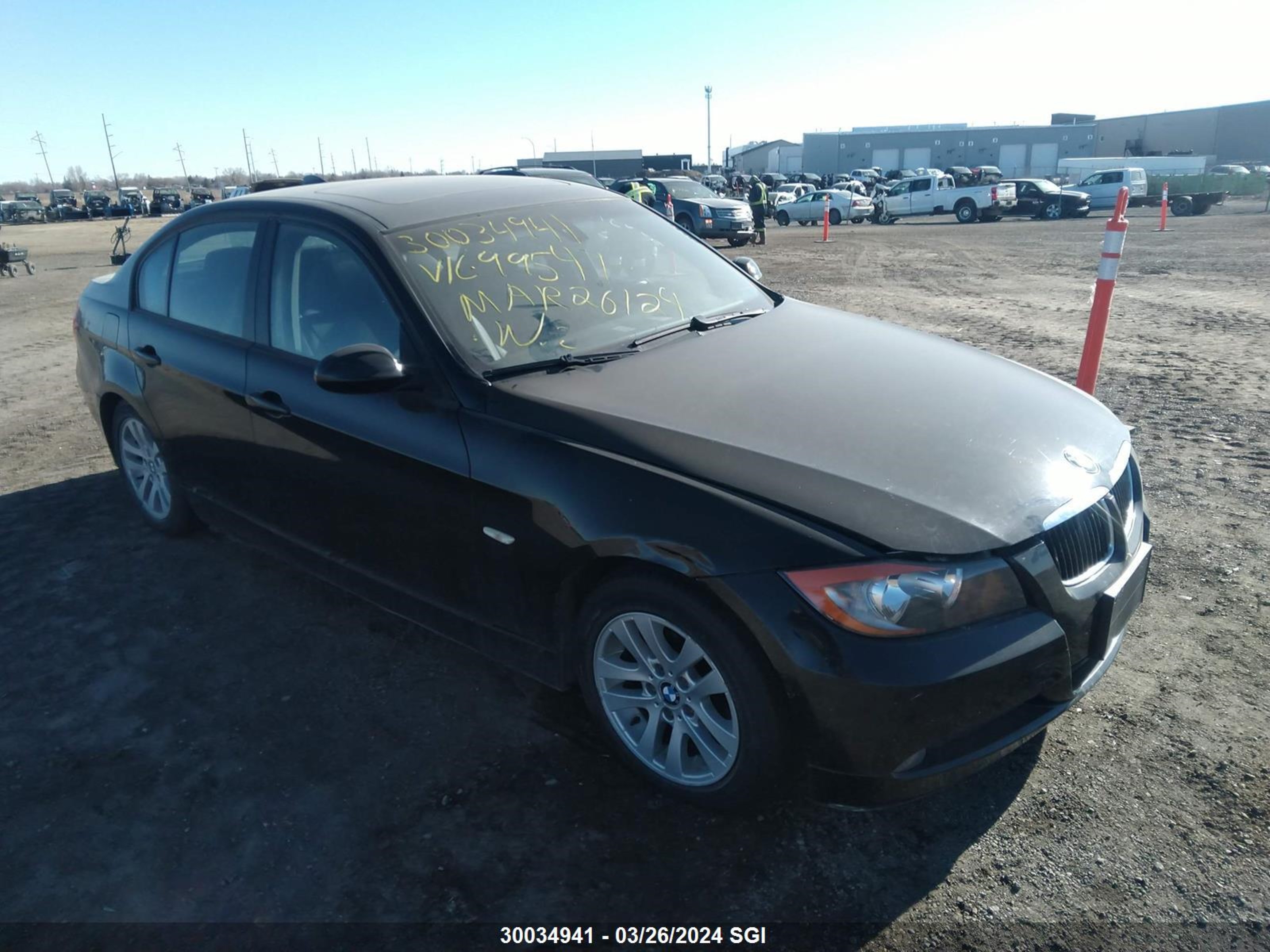 BMW 3ER 2008 wbavh13598kc99547