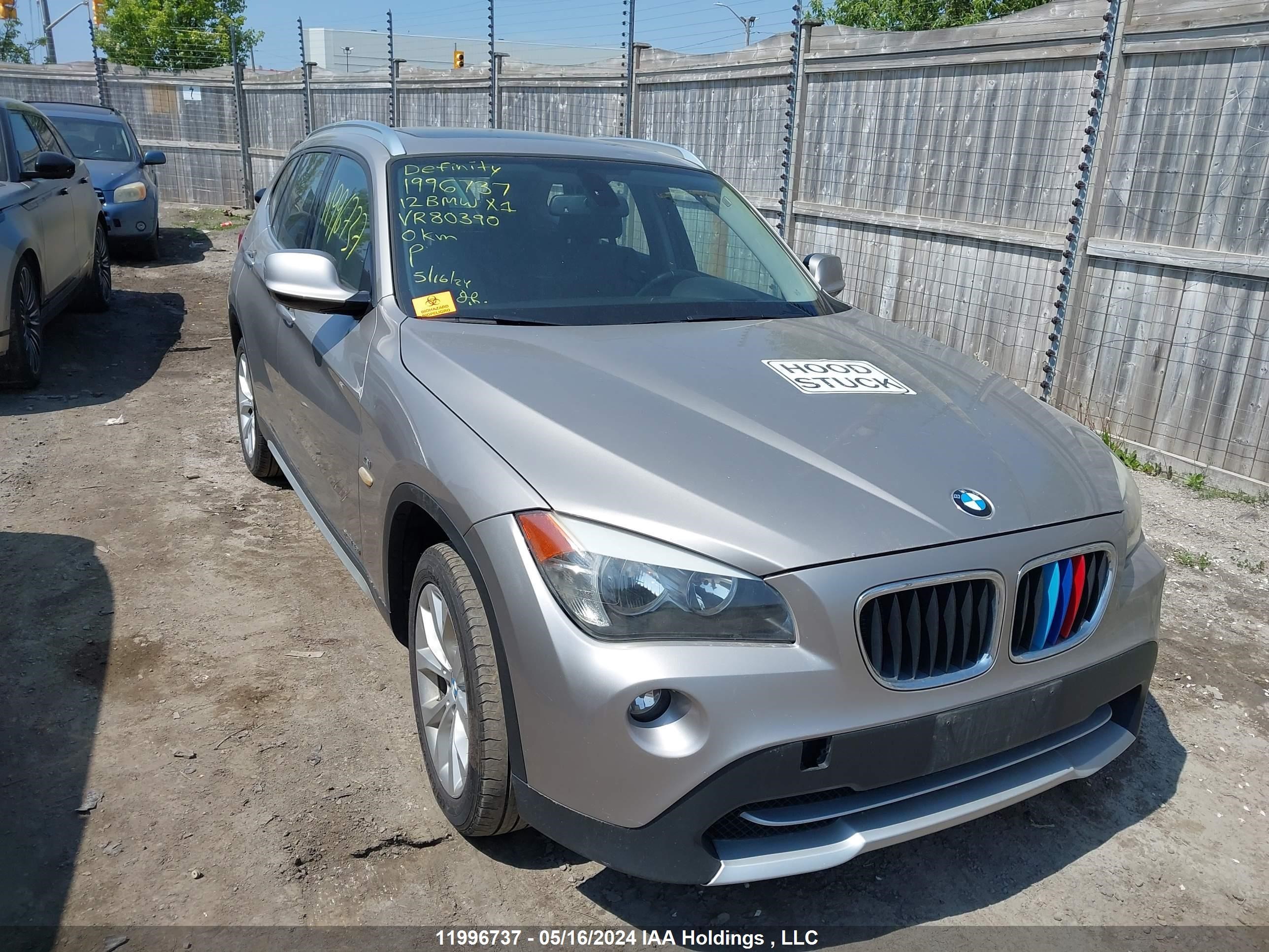 BMW X1 2012 wbavl1c57cvr80390