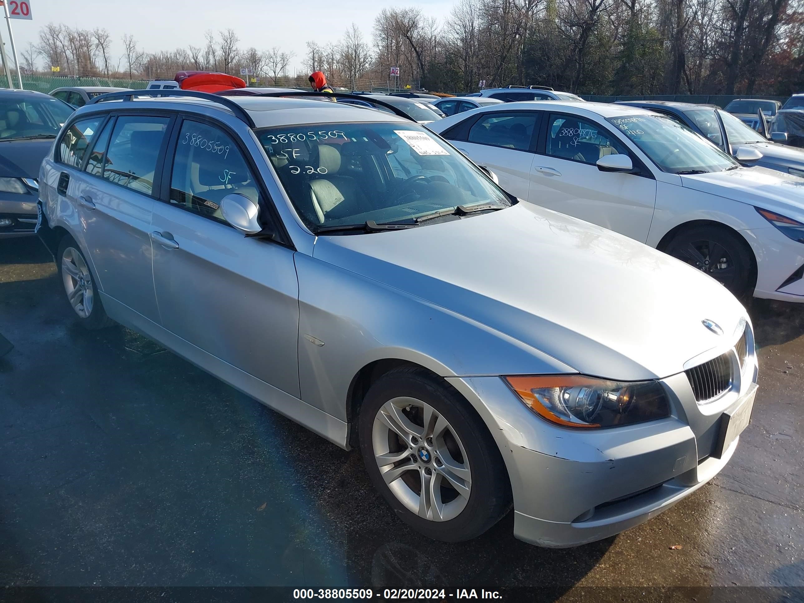 BMW 3ER 2008 wbavs13568fv95164