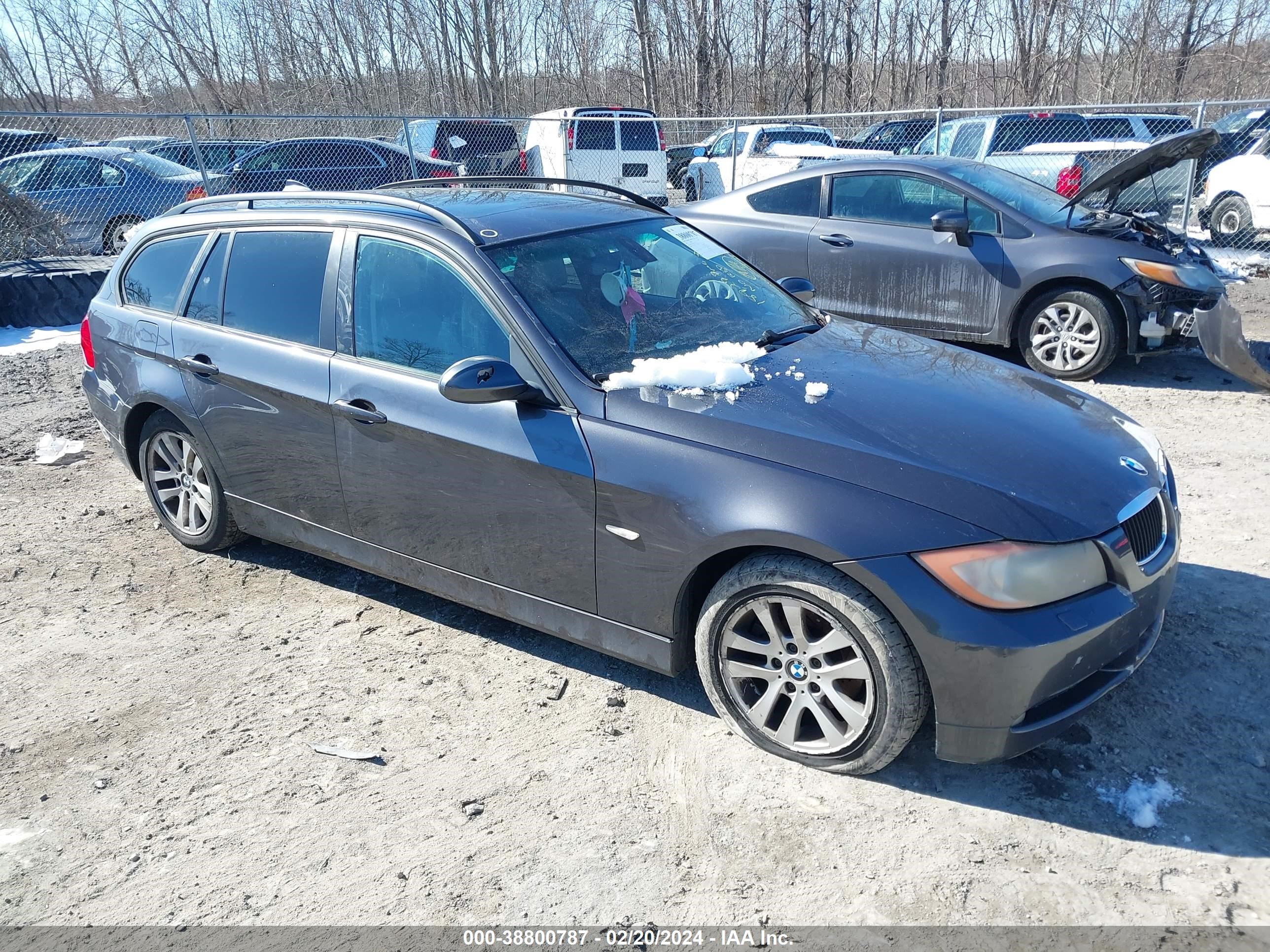 BMW 3ER 2007 wbavt73587fz35879