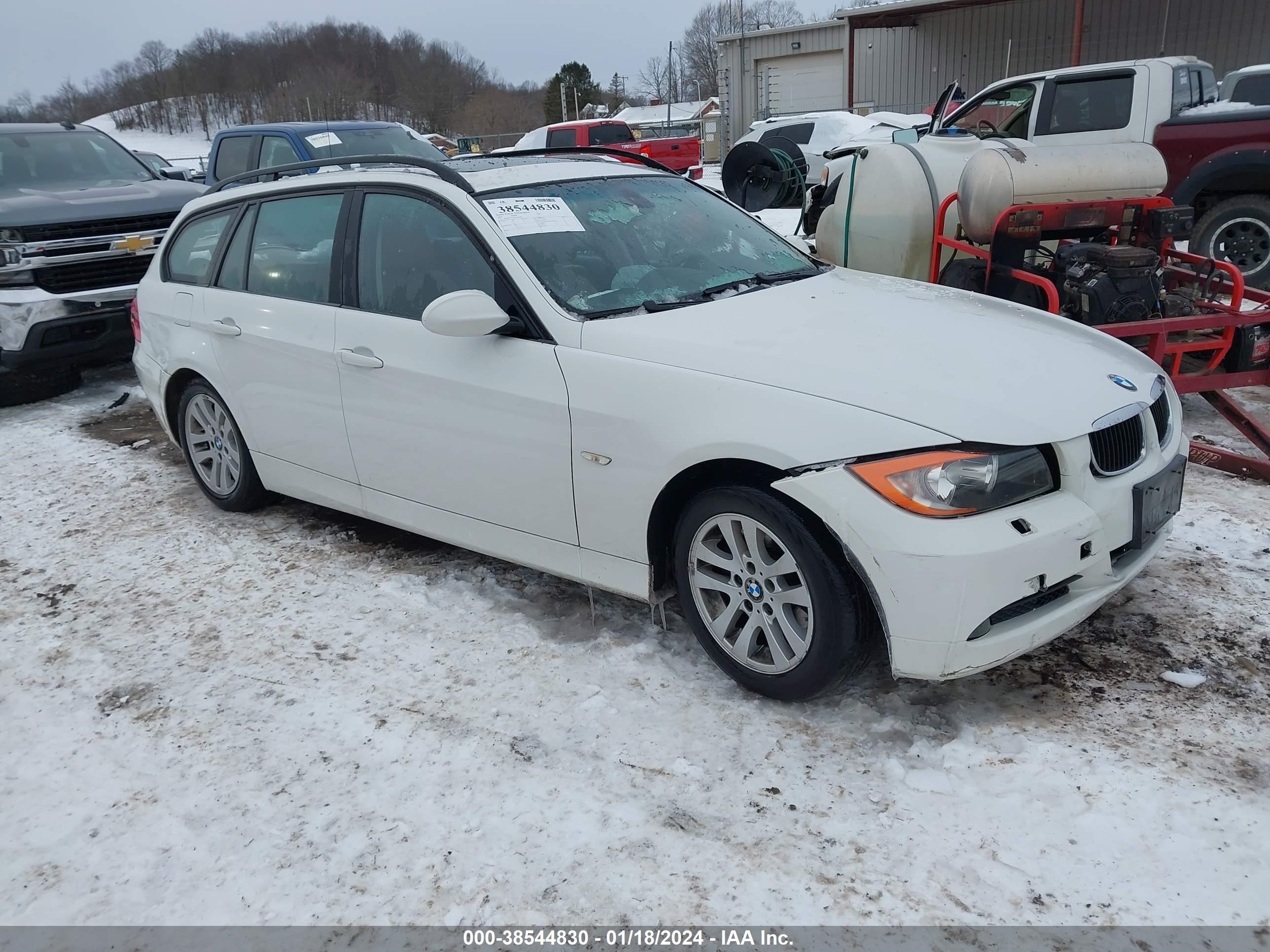 BMW 3ER 2007 wbavt735x7fv29280