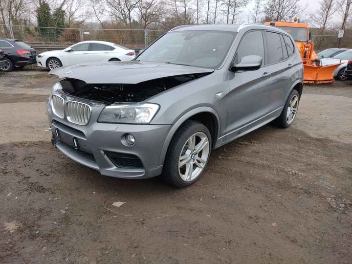 BMW BAUREIHE X3 OHNE ZBI 2012 wbawy710100b57210