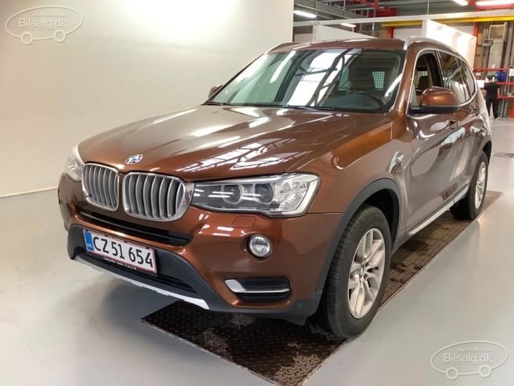 BMW X3 SUV 2017 wbawz510100u75889