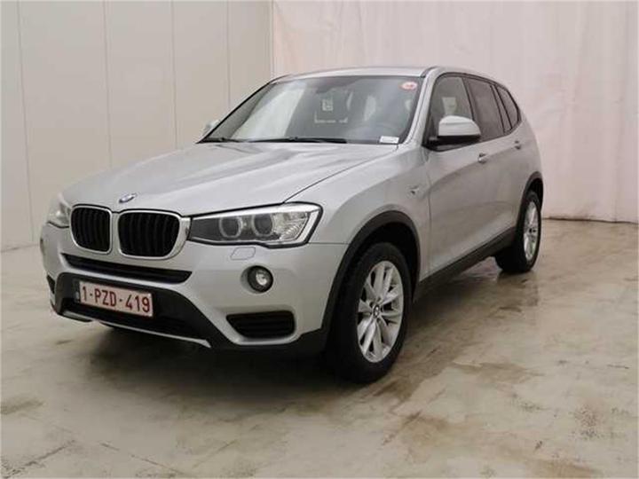 BMW BMW X3 SERIES 2016 wbawz510700s24651