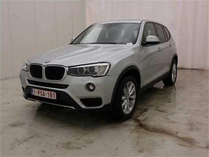 BMW BMW X3 SERIES 2016 wbawz510700s24679