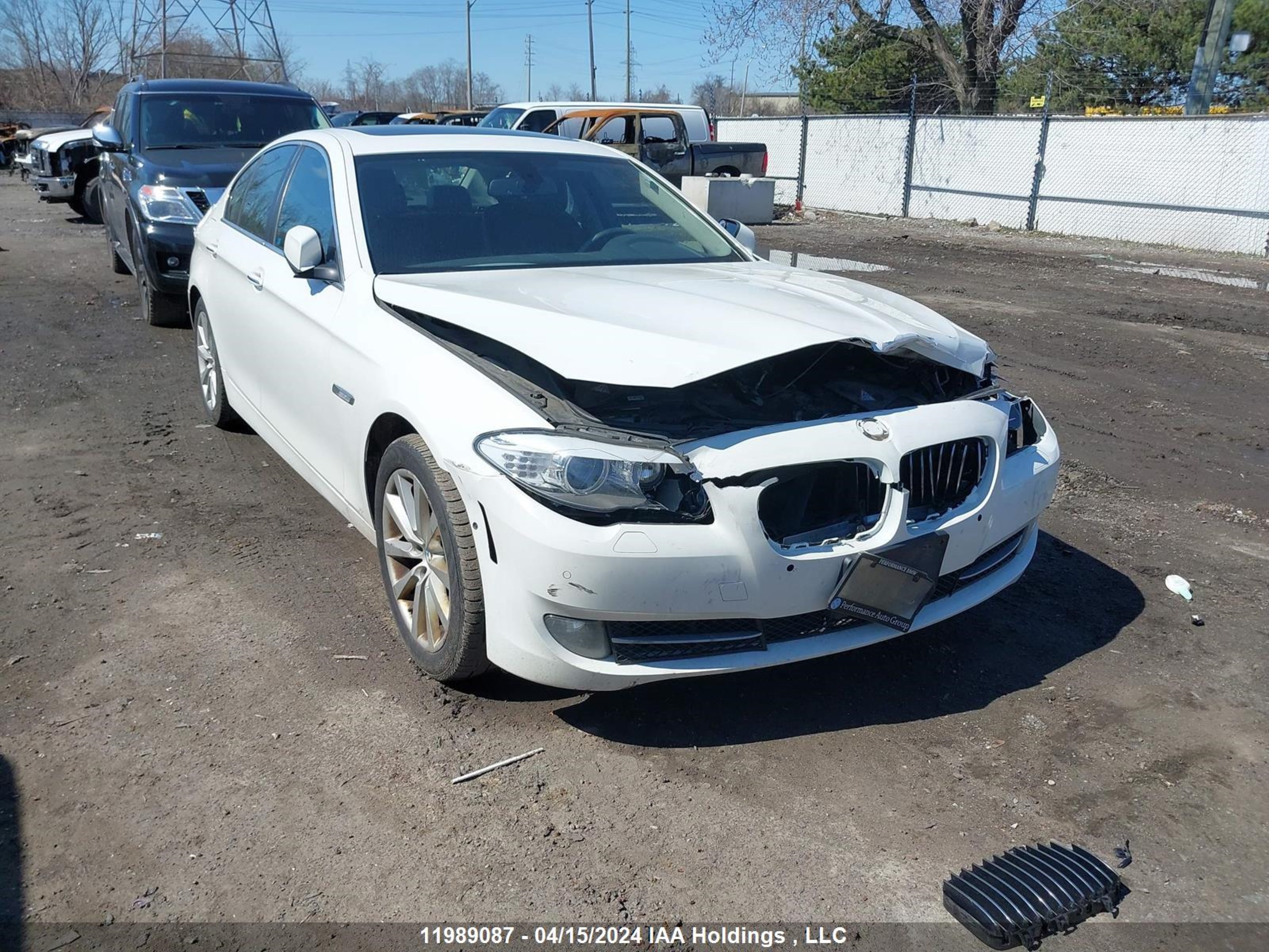 BMW 5ER 2013 wbaxh5c55ddw14386