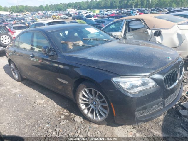 BMW 750LI 2013 wbayf8c55dd141679