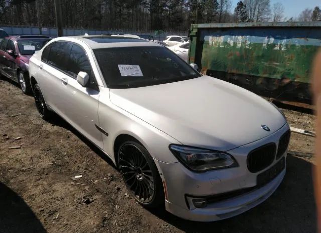 BMW 7 SERIES 2013 wbayf8c58dds17301