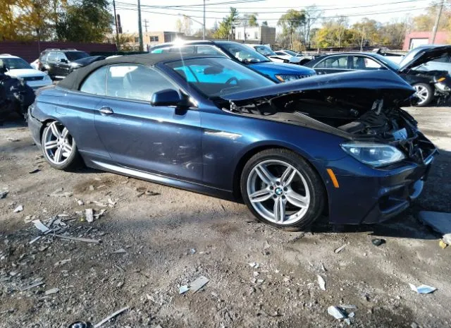 BMW 6 SERIES 2014 wbayp5c5xedz28155