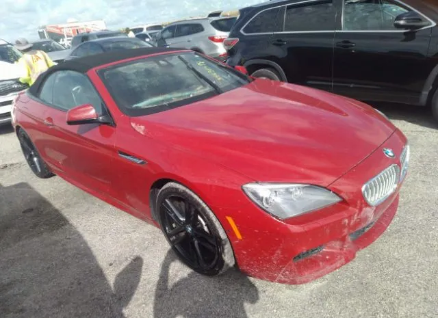 BMW 6 SERIES 2013 wbayp9c56ddw21166