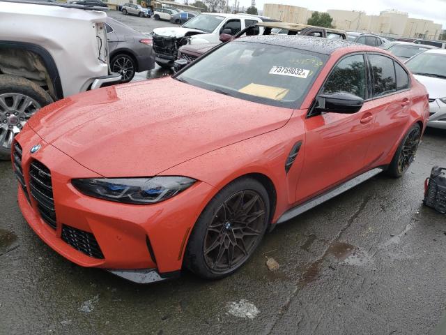 BMW M3 COMPETI 2021 wbs33ay04mfl36678