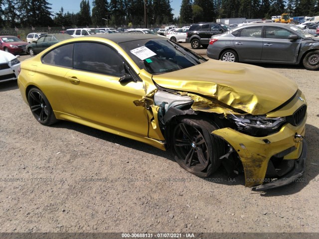 BMW M4 2015 wbs3r9c5xfk332211