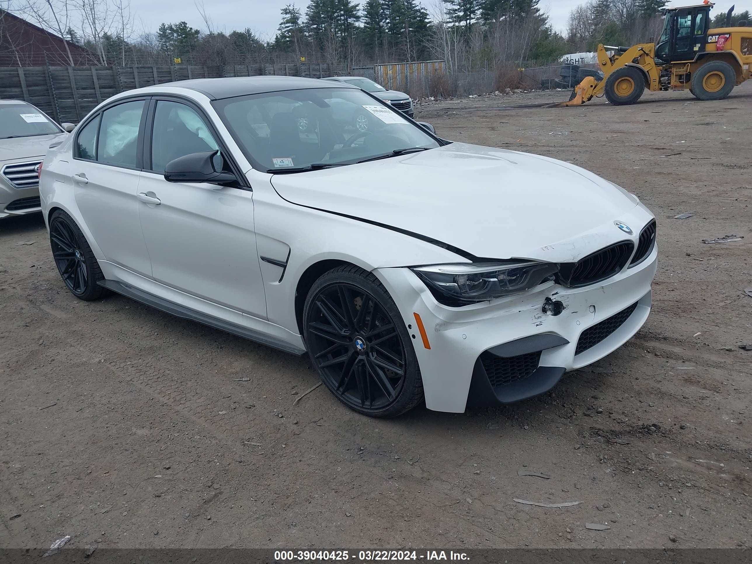 BMW M3 2018 wbs8m9c59j5k99021