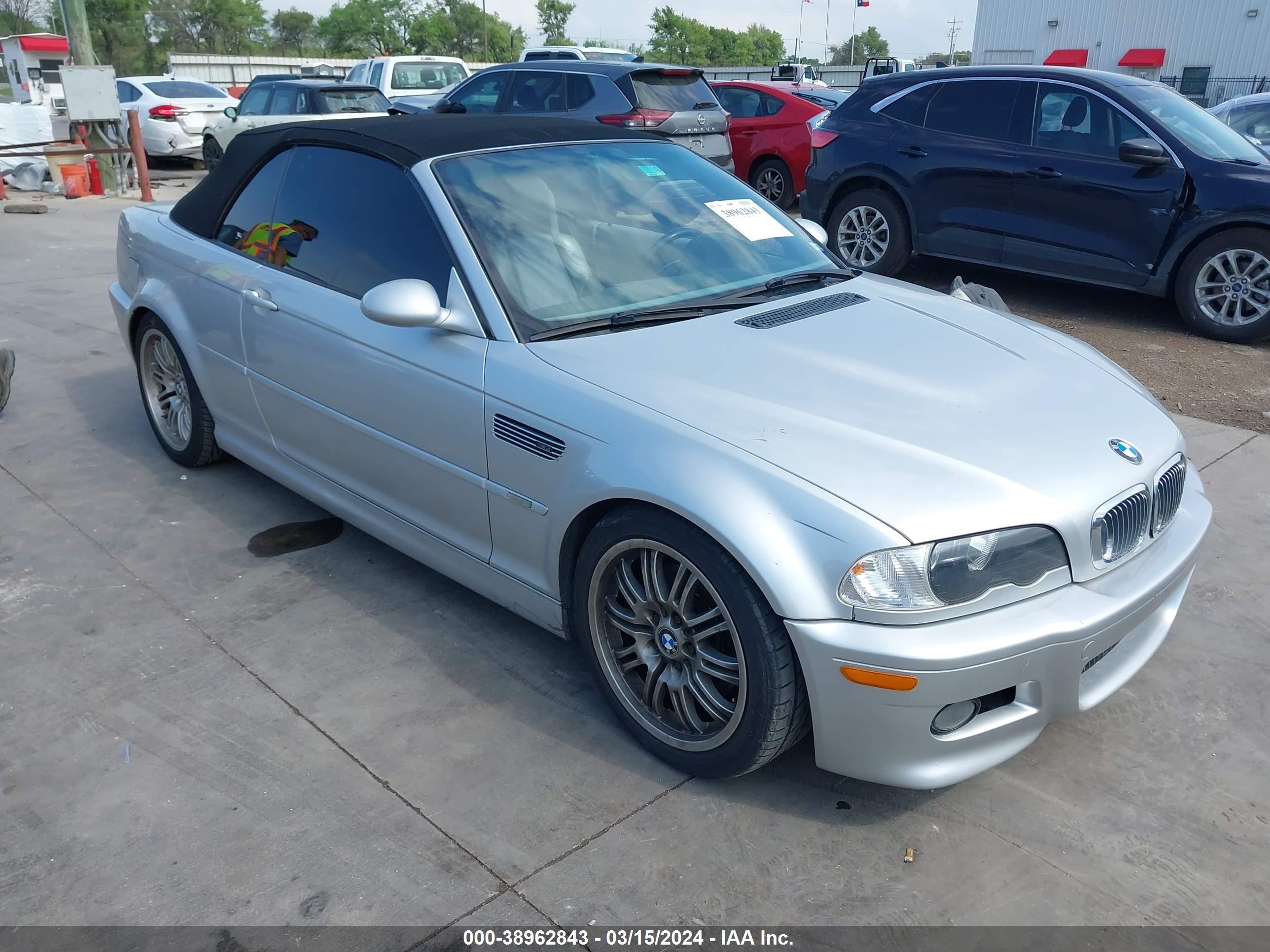 BMW M3 2001 wbsbr93441ex20559