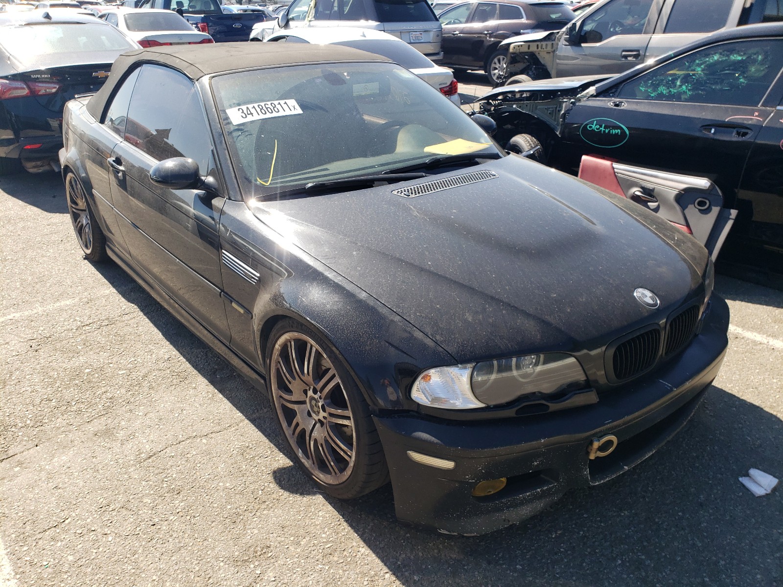 BMW M3 2003 wbsbr93453pk02323