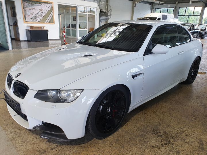 BMW BAUREIHE M3 CABRIO 2010 wbsdx91050e370159