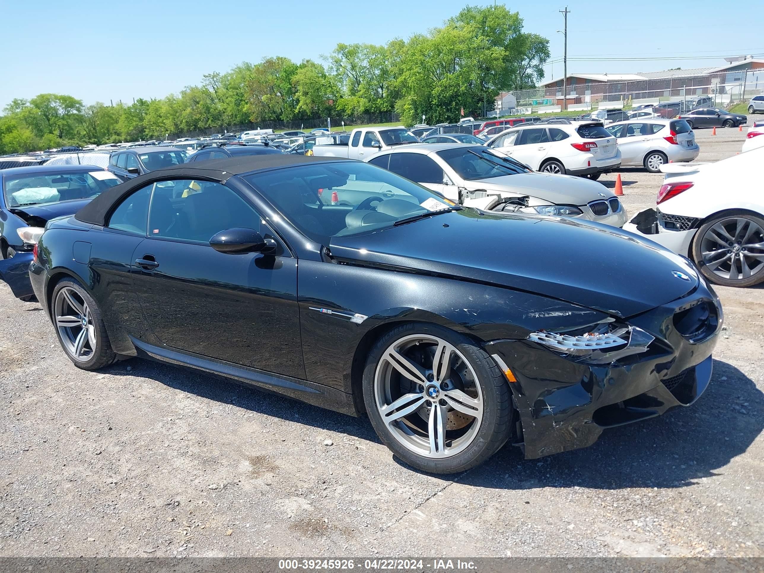 BMW M6 2008 wbsek93578cy79124