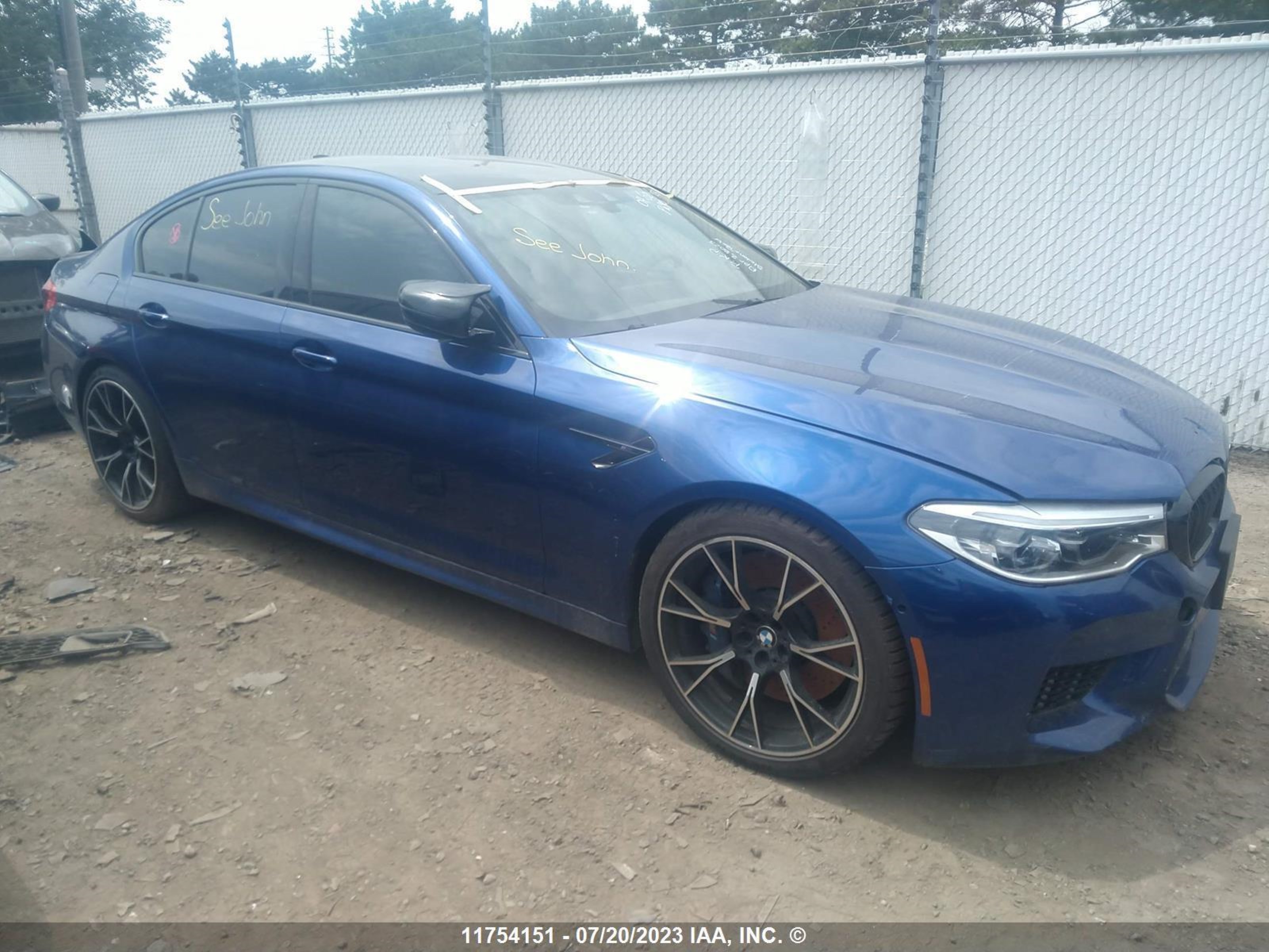 BMW M5 2019 wbsjf0c57kb447600