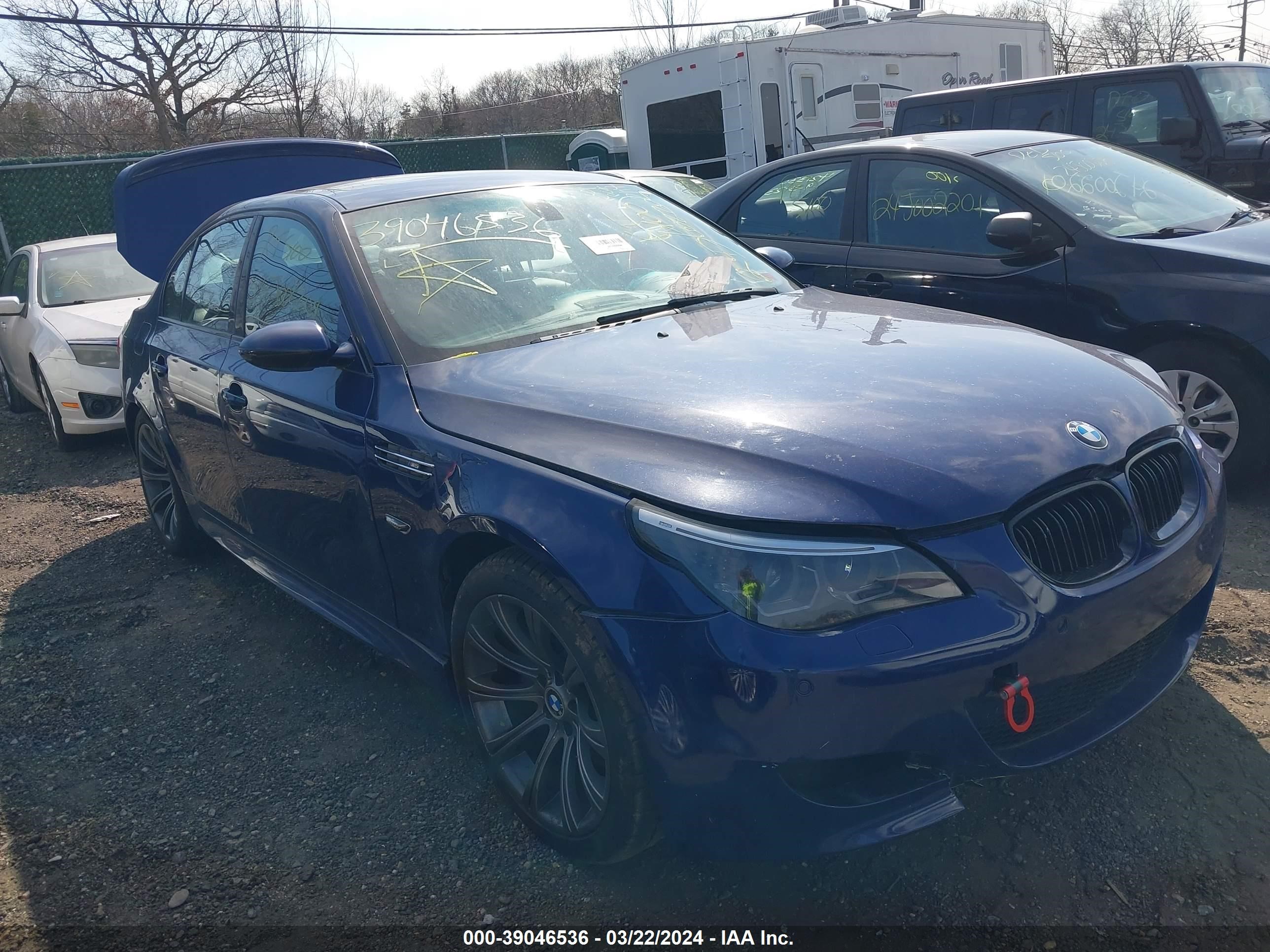 BMW M5 2007 wbsnb93547cx07809