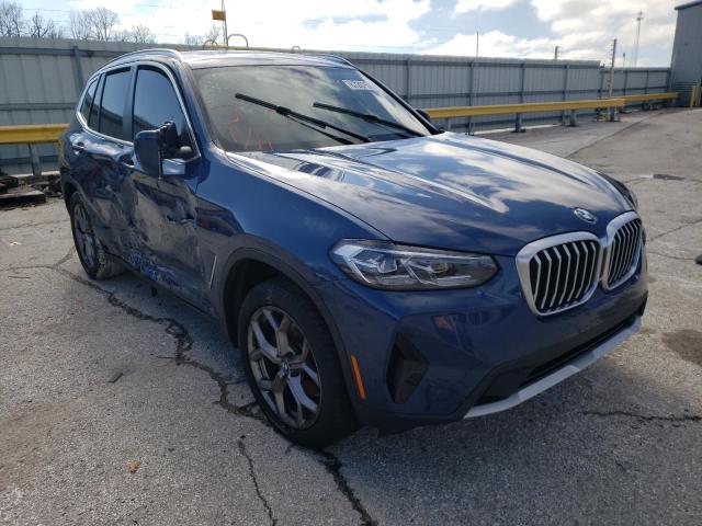 BMW X3 XDRIVE3 2022 wbx57dp03nn145318